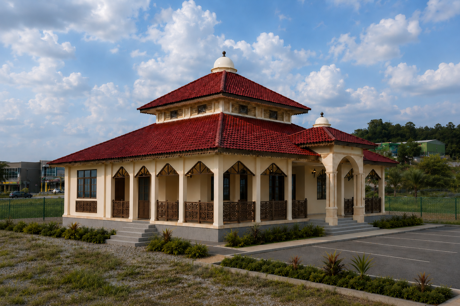 Cadangan rekabentuk 3D surau
